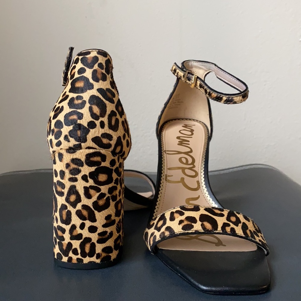 Sam Edelman Classic Daniella Cheetah Block Heel